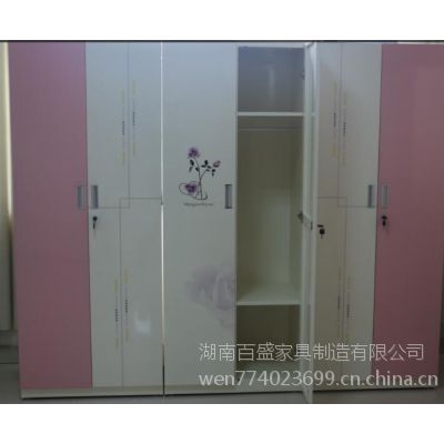 湖南铁皮衣柜_更衣柜价格 员工更衣柜 湖南百盛家具