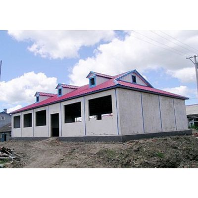 供应比彩钢猪舍更保温更防腐的北方养猪***保温猪舍