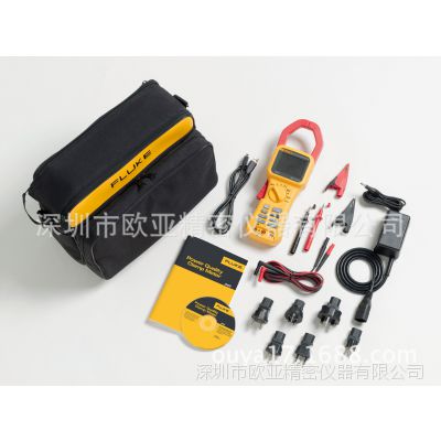Fluke 345 手持式谐波钳表,F345多功能电能测试表,电能质量钳形表