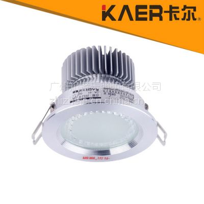供应卡尔暗装高光LED高智能驱动筒灯护眼吸顶筒灯卧室天花背景墙KA502