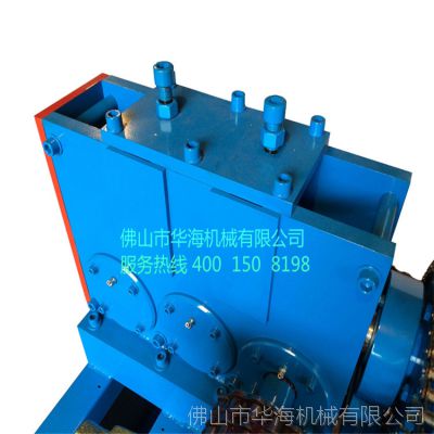 架子管喷漆机 华海机械钢管除锈机厂家直销钢管调直机