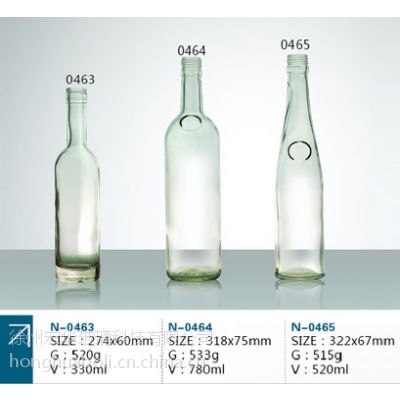 烤花玻璃酒瓶生产定制