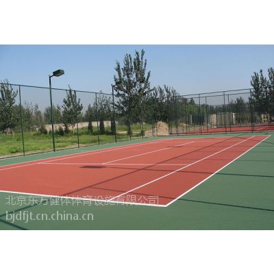 网球场地面工程 篮球场地施工厂家 网球场面层材料