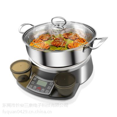 厨房*** 健康养生 食品级材料 高效节能 家用蒸汽锅 海鲜锅