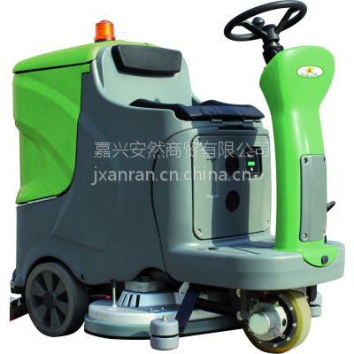 全自动双刷盘洗地吸干机 海星OK-850驾驶式洗地机