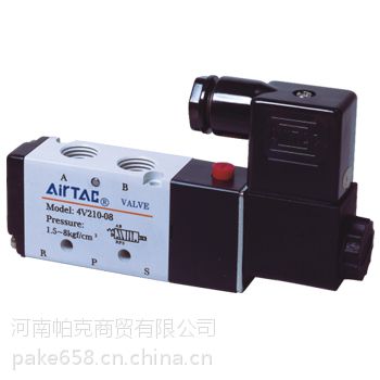 4A220-08电磁阀，AIRTAC气动电磁阀，洛阳电磁阀销售