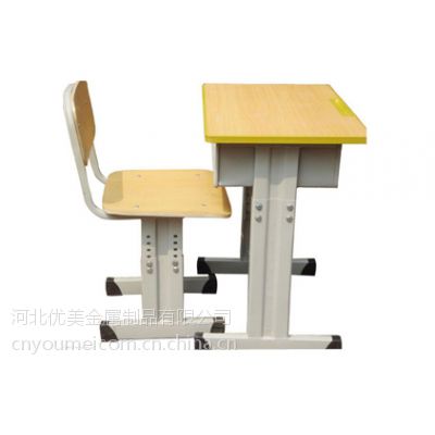 供应中学生钢材校用课桌椅优美YM-001