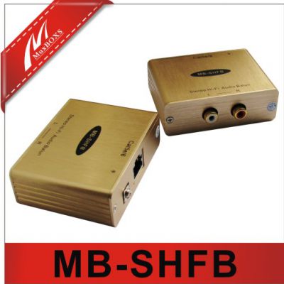muxboxs模拟音频转换器MB-SHFB 最远能传输1000米立体音频信号