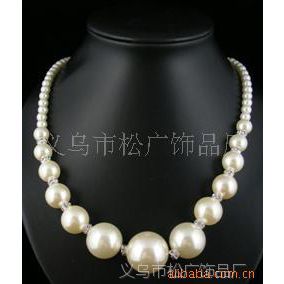 仿珍珠项链 时尚流行女式项链 韩式珍珠项链 长款服饰项链 饰品