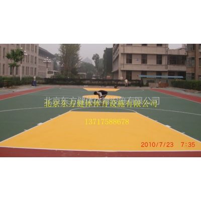 供应供应山西硅PU篮球场建设，PVC篮球场建设等篮球场地建设