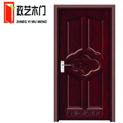 家装烤漆套装门 红色油漆门 复合实木门定做 室内木门