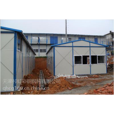 石家庄工地住人彩钢房 栾城县可移动办公打包箱房 规格齐全
