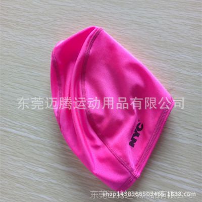 厂家低价定制夏季游泳帽防护莱卡泳帽可多色来图来样定制