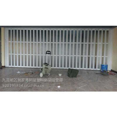 供应重庆PVC商场隔断门厨房推拉门