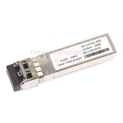 ģ 4.25Gb/s CWDM Single-mode SFP Transceiver