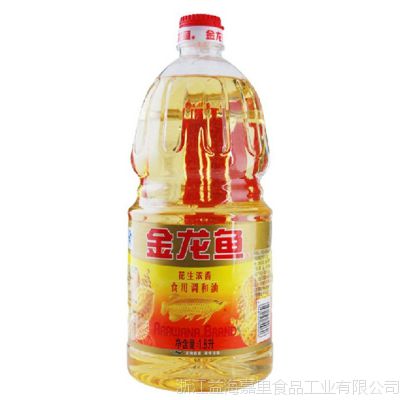 金龙鱼 食用油 花生食用调和油 浓香型 1.8L/桶