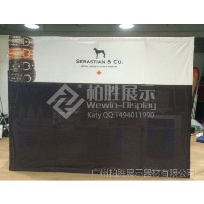 厂家供应铝合金拉网展架 广州拉网订做 低价批发展会活动拉网展架
