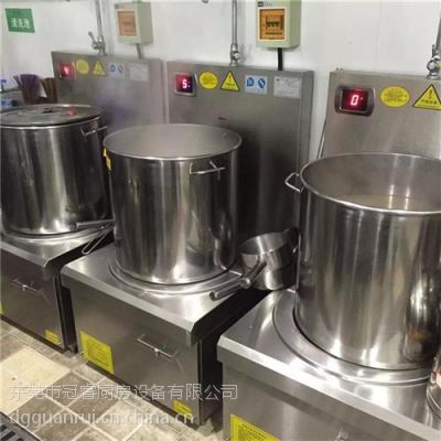 电磁低汤灶多少钱、电磁低汤灶、冠睿厨具采用进口零件