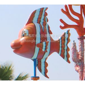 供应水上乐园戏水设备飞鱼喷水