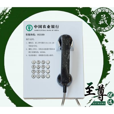 艾弗特*** 95599中国农业银行可订制各大银行高端大气的银行电话机