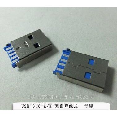USB 3.0A/Mʽͷ90Ȳ˫溸ʽһ5Pһ4Pɫо