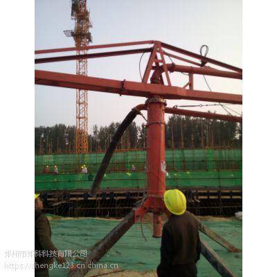 黑龙江大庆郑科HG12混凝土双槽钢布料杆稳定安全