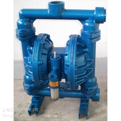 供应上海江莱QBY新型铸铁气动隔膜泵QBY-10
