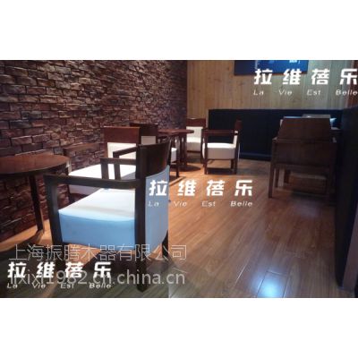 咖啡店桌椅（咖啡馆桌椅）实木桌椅可定制！