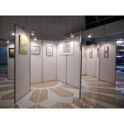 北京画展策划,画展展板租赁,白色书画展板出租,免费搭