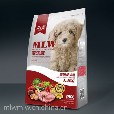 麦乐威天然狗粮麦乐威天然犬粮贵宾幼犬粮3KG