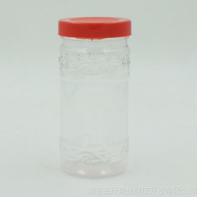厂家热销240ml老干妈酱菜塑料瓶 PET透明食品包装塑料瓶
