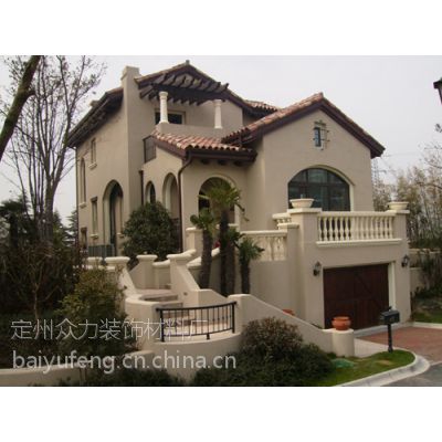 GRC罗马柱，EPS构件沿线窗套