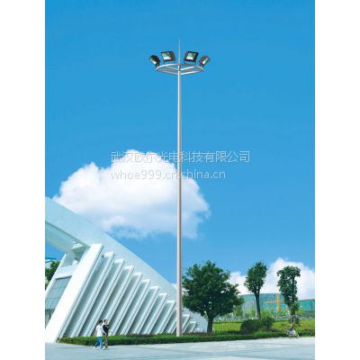 武汉厂家供应多头12-15米LED中杆灯