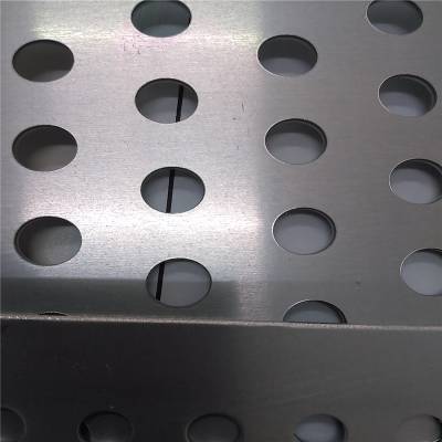 冲孔筛网河北 白色冲孔板 不锈钢消音板圆孔