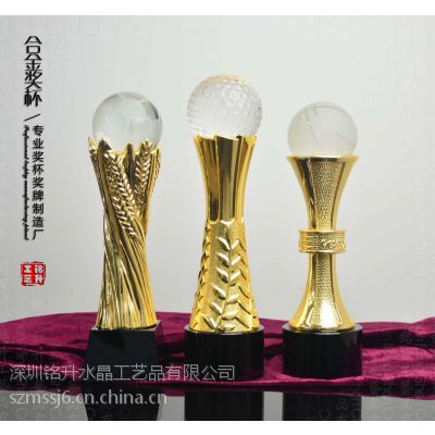 环保局年会奖杯 保护地球大赛纪念品 保龄球颁奖奖杯 南平奖杯定做