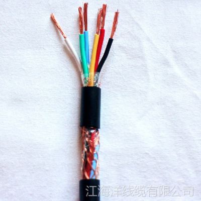 屏蔽线厂家 rvvp5x0.75 国标信号屏蔽线 纯铜编织 高密度