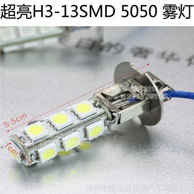 ֱ LED H3 13SMD-5050 LEDװǰ װ