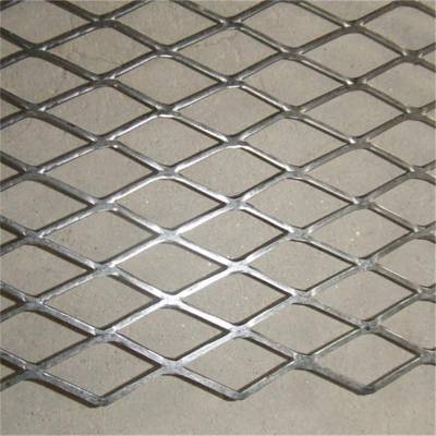 小钢板网 菱形钢板网片 冲孔铝板网