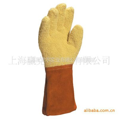 供应芳纶毛圈布高温防切割手套、耐高温防割手套、防割手套