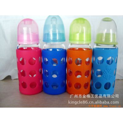 供应婴儿玻璃奶瓶 防爆耐热玻璃奶瓶 环保卫生玻璃奶瓶 玻璃工艺品