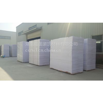 长沙白色共挤PVC结皮发泡板雕刻加工厂家直销
