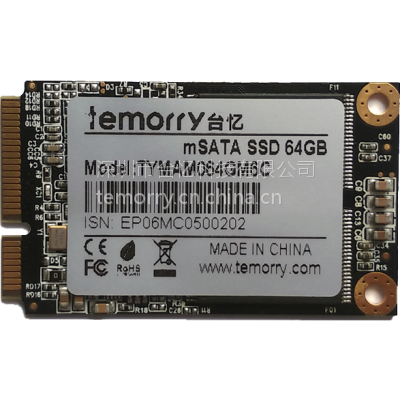 Temorry mSATA Series SATA3.0Gb/s NAND Flash̬Ӳ̿