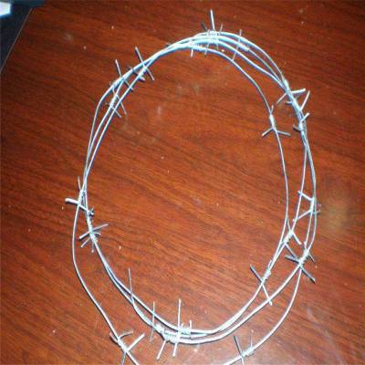 焊接刀片刺绳安装 刀片刺网规格 安平刺丝隔离栅