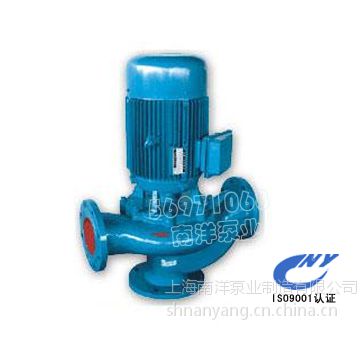 上海南洋25mm-500mm口径GW型管道排污泵，立式铸铁无堵塞污水离心泵