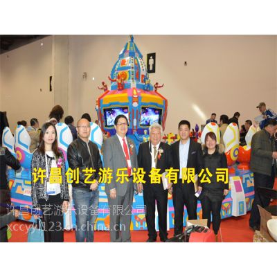 公园新款平转星球特战队游乐设备激战鲨鱼岛升级产品