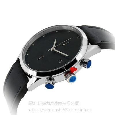 OEM代工厂家 热销简约不锈钢石英手表
