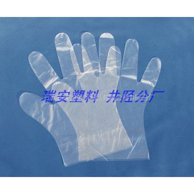 供应原生PE材质一次性透明薄膜手套