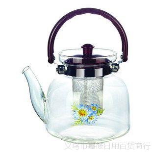 冷水壶 凉水壶 茶壶茶具 耐高温耐热 直火壶高硼玻璃茶壶