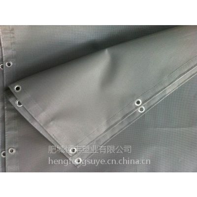 出口防炎网-PVC Mesh Sheet 1000D/14*14 270GSM，脚手架用，可订做