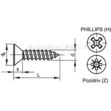 ͷʮ/Թ Tapping screws